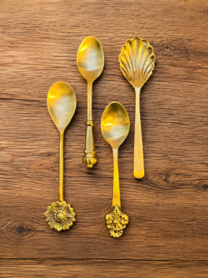 Brass Partner Design Spoons