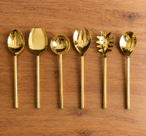 Round handle Serving Cutlery