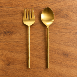 Round Handle Salad Server