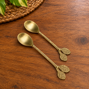 Brass Leaf Tea spoon