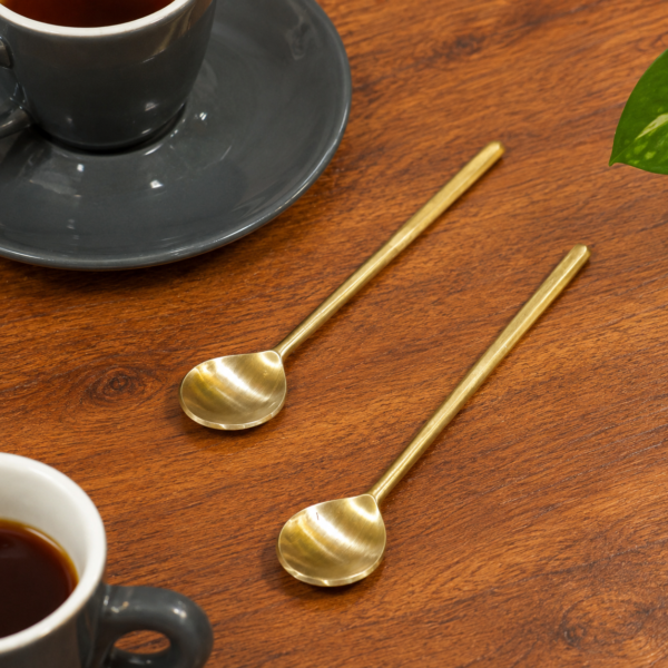 Brass Round Tea spoon
