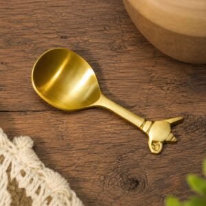 Golden Metal Cake Server, Elegant Decorative Cake Serving Spatula